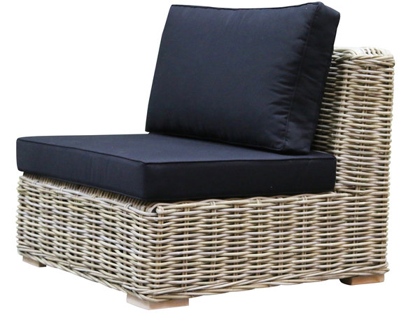 AVH-Collectie Nissah modulair hoek loungeset 6 delig naturel rotan AVH-Collectie Nissah modulair hoek loungeset 6 delig naturel rotan