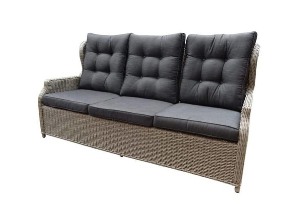 AVH-Collectie Ibiza stoel bank dining loungeset 6 delig grijs met verstelbare tafel AVH-Collectie Ibiza stoel bank dining loungeset 6 delig grijs met verstelbare tafel