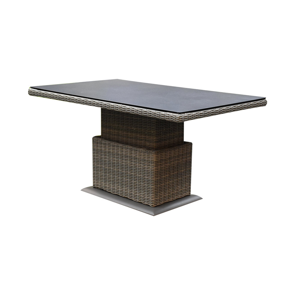 AVH-Collectie Ibiza stoel bank dining loungeset 4 delig grijs met verstelbare tafel AVH-Collectie Ibiza stoel bank dining loungeset 4 delig grijs met verstelbare tafel