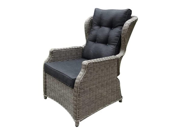 AVH-Collectie Ibiza stoel bank dining loungeset 4 delig grijs met verstelbare tafel AVH-Collectie Ibiza stoel bank dining loungeset 4 delig grijs met verstelbare tafel