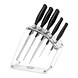 Boretti Punto 5/ 5-delige messenset in luxe houder Boretti Punto 5/ 5-delige messenset in luxe houder