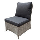AVH-Collectie Bilbao middenelement grijs wicker AVH-Collectie Bilbao middenelement grijs wicker