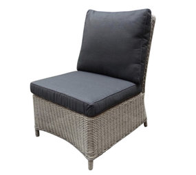 AVH-Collectie Bilbao middenelement grijs wicker AVH-Collectie Bilbao middenelement grijs wicker