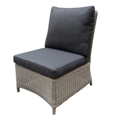 AVH-Collectie Bilbao middenelement grijs wicker AVH-Collectie Bilbao middenelement grijs wicker