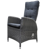 AVH-Collectie Menorca dining tuinstoel verstelbaar antraciet