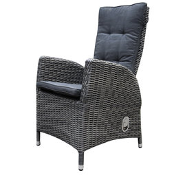 AVH-Collectie Menorca dining tuinstoel verstelbaar antraciet AVH-Collectie Menorca dining tuinstoel verstelbaar antraciet