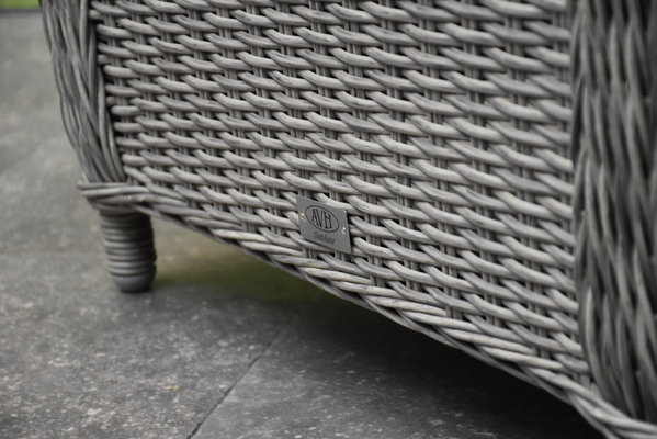 AVH-Collectie Ibiza voetenbank 64x52xH43 cm grijs AVH-Collectie Ibiza voetenbank 64x52xH43 cm grijs