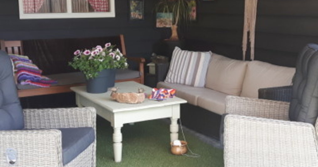 De Ibiza tuin?
