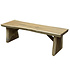 Boomstam tuinbank 150x40-50xH46,5 cm Boomstam tuinbank 150x40-50xH46,5 cm