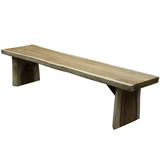 AVH-Collectie Boomstam tuinbank 250x40-50xH46,5 cm AVH-Collectie Boomstam tuinbank 250x40-50xH46,5 cm