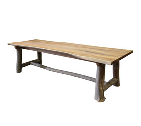 AVH-Collectie Pearl dining tuintafel 300x100xH77,5 cm teak AVH-Collectie Pearl dining tuintafel 300x100xH77,5 cm teak