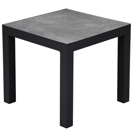 AVH-Collectie Malaga lounge balkonset 5 delig antraciet aluminium AVH-Collectie Malaga lounge balkonset 5 delig antraciet aluminium