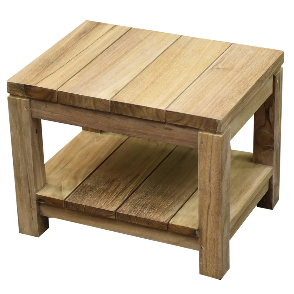 AVH-Collectie Canadian bijzettafel 35x47xH37 cm teak AVH-Collectie Canadian bijzettafel 35x47xH37 cm teak