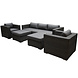 Matino premium stoel bank loungeset 5 delig antraciet Matino premium stoel bank loungeset 5 delig antraciet