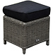 AVH-Collectie Ibiza XL stoel-bank loungeset 6-delig verstelbaar grijs AVH-Collectie Ibiza XL stoel-bank loungeset 6-delig verstelbaar grijs