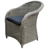 AVH-Collectie Chester dining tuinstoel grijs AVH-Collectie Chester dining tuinstoel grijs