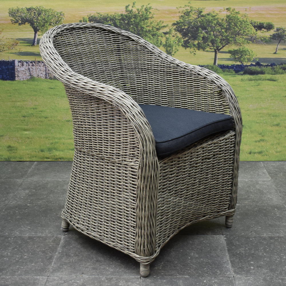 AVH-Collectie Chester dining tuinstoel grijs AVH-Collectie Chester dining tuinstoel grijs