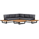 AVH-Collectie Cuba Boston hoek loungeset 3 delig acacia hout AVH-Collectie Cuba Boston hoek loungeset 3 delig acacia hout