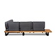 AVH-Collectie Cuba Boston hoek loungeset 3 delig acacia hout AVH-Collectie Cuba Boston hoek loungeset 3 delig acacia hout