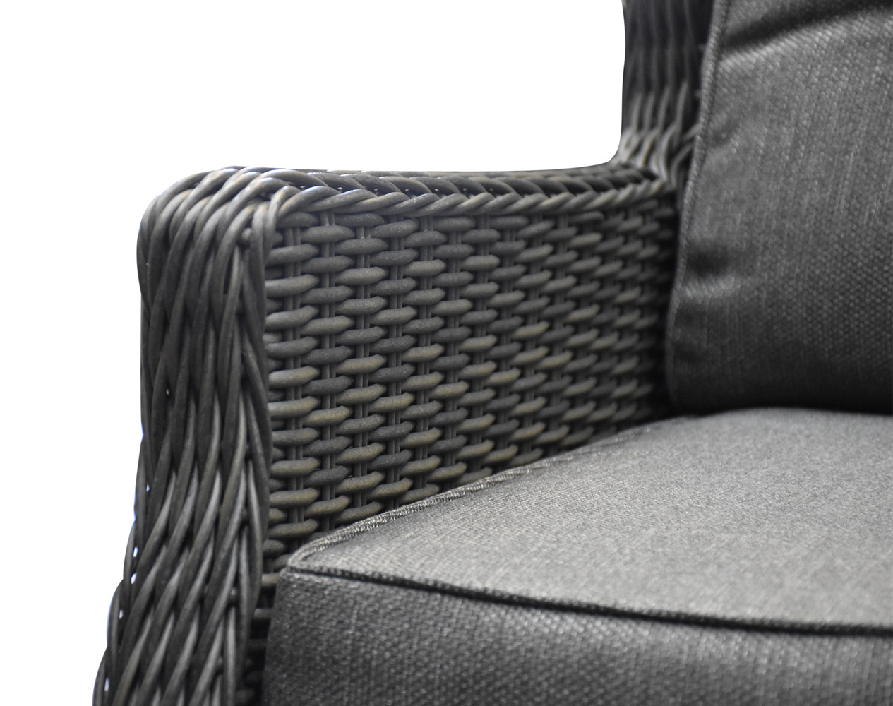 Ibiza premium hoek dining loungeset 7 delig antraciet Ibiza premium hoek dining loungeset 7 delig antraciet