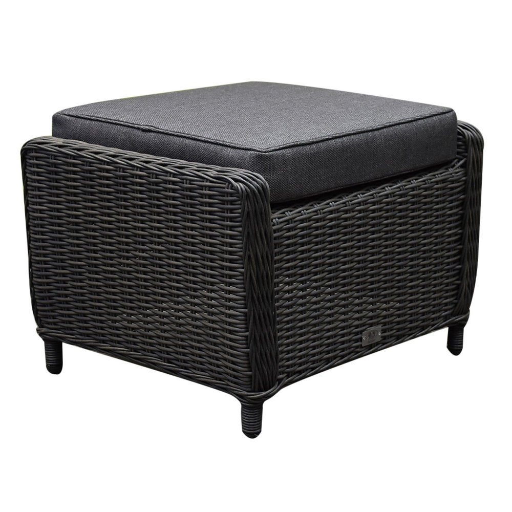 Ibiza premium hoek dining loungeset 7 delig antraciet Ibiza premium hoek dining loungeset 7 delig antraciet