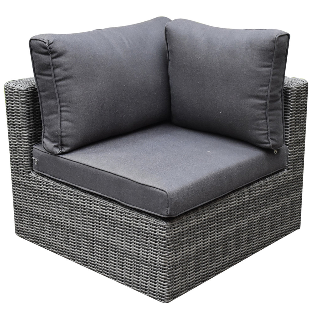 AVH-Collectie Rio hoekelement antraciet AVH-Collectie Rio hoekelement antraciet