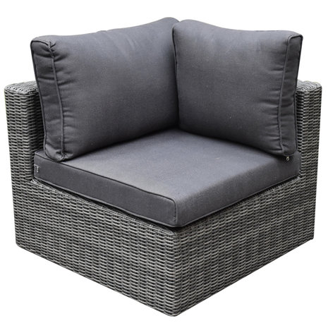 AVH-Collectie Rio hoekelement antraciet AVH-Collectie Rio hoekelement antraciet