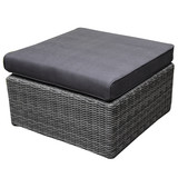 AVH-Collectie Rio voetenbank antraciet 72x72xH 31 cm AVH-Collectie Rio voetenbank antraciet 72x72xH 31 cm