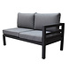 AVH-Collectie Fabri hoek loungeset 5 delig aluminium antraciet AVH-Collectie Fabri hoek loungeset 5 delig aluminium antraciet