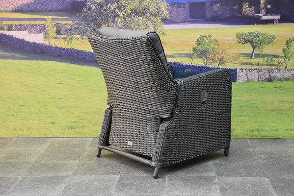 AVH-Collectie Bilbao premium lounge tuinstoel verstelbaar antraciet AVH-Collectie Bilbao premium lounge tuinstoel verstelbaar antraciet