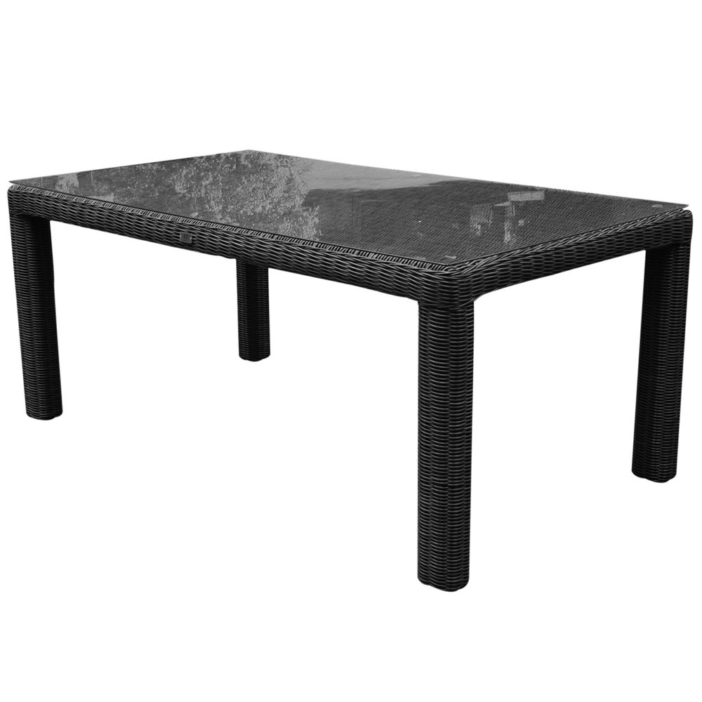 AVH-Collectie Bergamo dining tuintafel 180x100xH78 cm antraciet AVH-Collectie Bergamo dining tuintafel 180x100xH78 cm antraciet