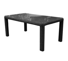 AVH-Collectie Bergamo dining tuintafel 180x100xH78 cm antraciet AVH-Collectie Bergamo dining tuintafel 180x100xH78 cm antraciet