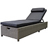 Thermen ligbed 189x65xH31 cm grijs Thermen ligbed 189x65xH31 cm grijs