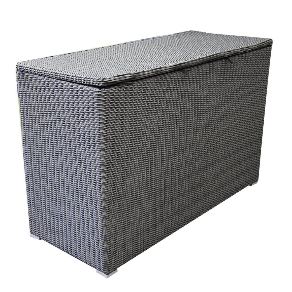 AVH-Collectie Kussenbox groot 167x70xH106 cm antraciet