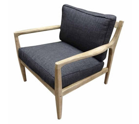 AVH-Collectie Manchester lounge tuinstoel acacia AVH-Collectie Manchester lounge tuinstoel acacia