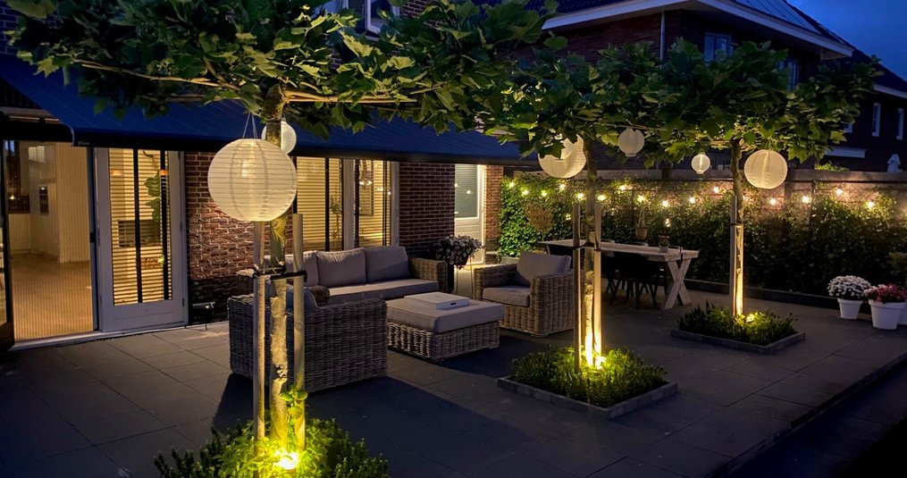 Hoe zorg je voor eenheid in een grote tuin