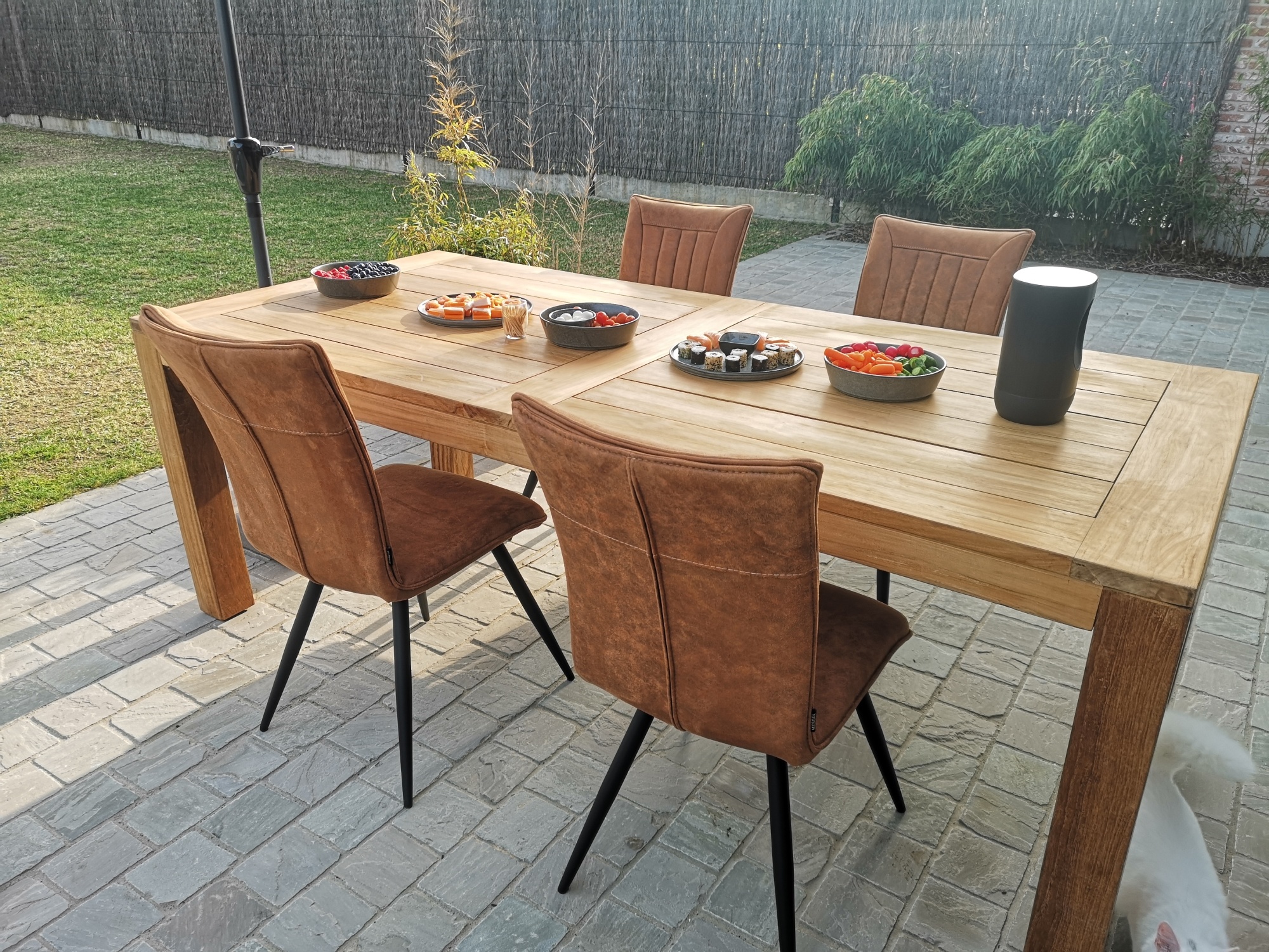 De inrichting van een moderne tuin