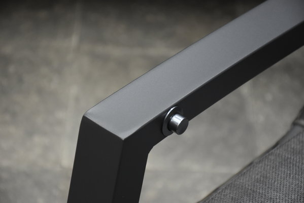 AVH-Collectie Tunis dining tuinstoel verstelbaar antraciet wicker AVH-Collectie Tunis dining tuinstoel verstelbaar antraciet wicker