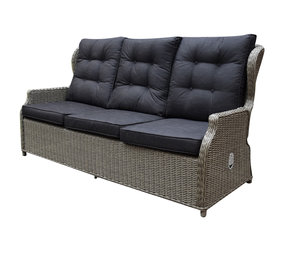 AVH-Collectie Ibiza XL 3-zitsbank verstelbaar grijs AVH-Collectie Ibiza XL 3-zitsbank verstelbaar grijs