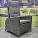 AVH-Collectie Menorca premium lounge balkonset 3 delig verstelbaar antraciet AVH-Collectie Menorca premium lounge balkonset 3 delig verstelbaar antraciet