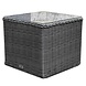 AVH-Collectie Menorca premium lounge balkonset 3 delig verstelbaar antraciet AVH-Collectie Menorca premium lounge balkonset 3 delig verstelbaar antraciet