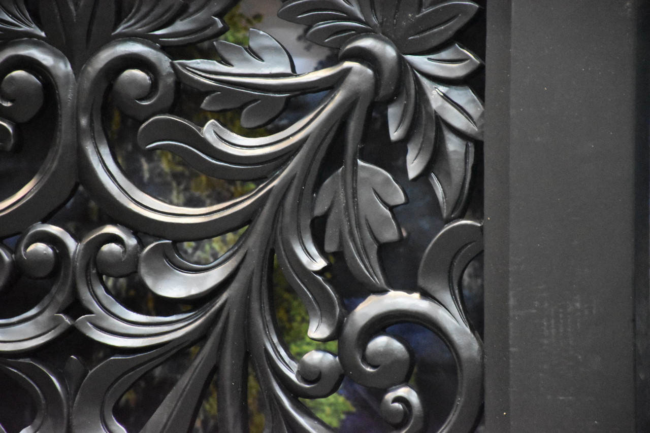 AVH-Collectie Bangkok wandpaneel houtsnijwerk mahonie black 180x90x6 cm AVH-Collectie Bangkok wandpaneel houtsnijwerk mahonie black 180x90x6 cm