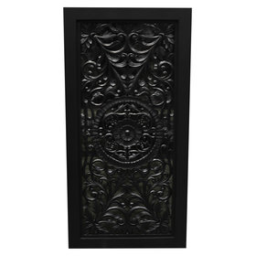 AVH-Collectie Bangkok wandpaneel houtsnijwerk mahonie black 180x90x6 cm
