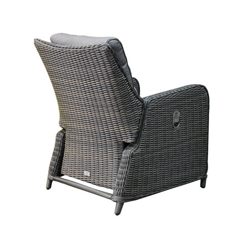 AVH-Collectie Bilbao premium stoel bank loungeset verstelbaar 6 delig antraciet AVH-Collectie Bilbao premium stoel bank loungeset verstelbaar 6 delig antraciet