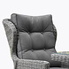 AVH-Collectie Ibiza xl stoel bank dining loungeset verstelbaar 4 delig antraciet AVH-Collectie Ibiza xl stoel bank dining loungeset verstelbaar 4 delig antraciet