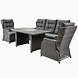 AVH-Collectie Ibiza xl stoel bank dining loungeset verstelbaar 4 delig antraciet AVH-Collectie Ibiza xl stoel bank dining loungeset verstelbaar 4 delig antraciet
