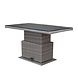 AVH-Collectie Florida hoek dining loungeset 5-delig verstelbare tafel bruin-grijs AVH-Collectie Florida hoek dining loungeset 5-delig verstelbare tafel bruin-grijs