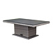 AVH-Collectie Florida hoek dining loungeset 5-delig verstelbare tafel bruin-grijs AVH-Collectie Florida hoek dining loungeset 5-delig verstelbare tafel bruin-grijs