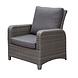 AVH-Collectie Florida hoek dining loungeset 6 delig verstelbare tafel bruin grijs AVH-Collectie Florida hoek dining loungeset 6 delig verstelbare tafel bruin grijs