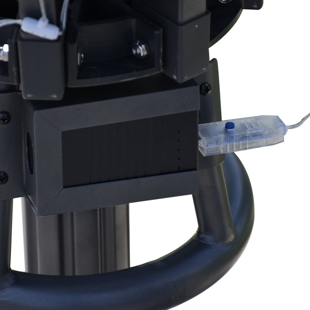 AVH-Collectie Stintino parasol LED 400x400 cm antraciet AVH-Collectie Stintino parasol LED 400x400 cm antraciet